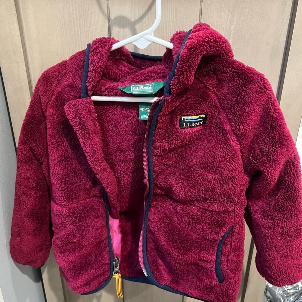 Kids LlBean fleece jacket